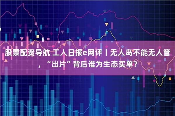 股票配资导航 工人日报e网评丨无人岛不能无人管，“出片”背后谁为生态买单？