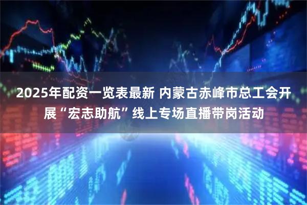 2025年配资一览表最新 内蒙古赤峰市总工会开展“宏志助航”线上专场直播带岗活动